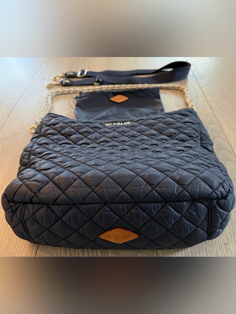 MZ Wallace Crosby Hobo - Navy - Picture 2 of 12